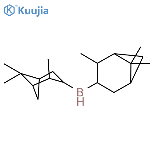 (-)-Diisopinocampheylborane structure