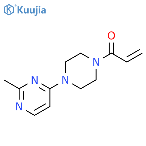 1-[4-(2-Methyl-4-pyrimidinyl)-1-piperazinyl]-2-propen-1-one structure