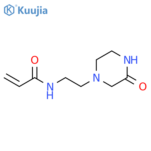 2-Propenamide, N-[2-(3-oxo-1-piperazinyl)ethyl]- structure