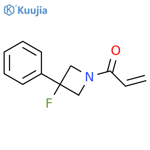 1-(3-Fluoro-3-phenyl-1-azetidinyl)-2-propen-1-one structure