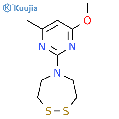 5-(4-Methoxy-6-methylpyrimidin-2-yl)-1,2,5-dithiazepane structure