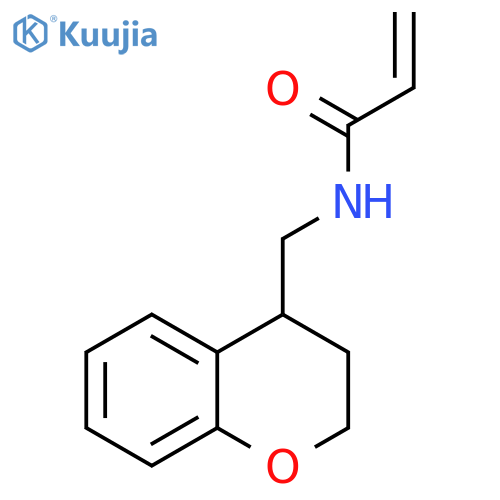 N-[(3,4-Dihydro-2H-1-benzopyran-4-yl)methyl]-2-propenamide structure