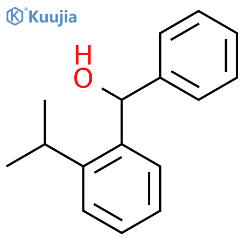 (2-Isopropylphenyl)(phenyl)methanol structure