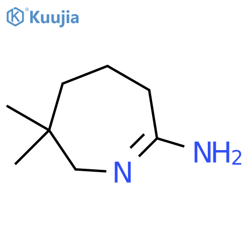2H-Azepin-7-amine,3,4,5,6-tetrahydro-3,3-dimethyl- structure