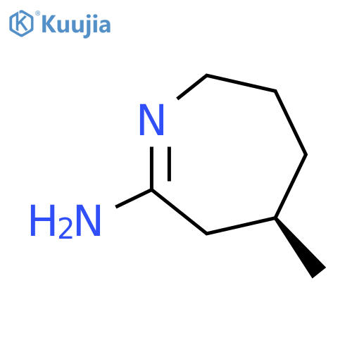 2H-Azepin-7-amine,3,4,5,6-tetrahydro-5-methyl-, (5R)- structure