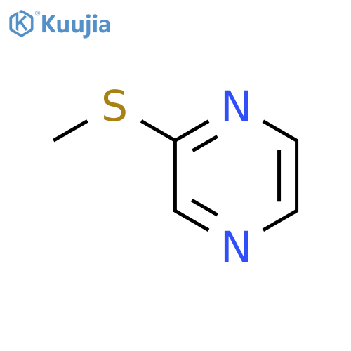 2-(Methylthio)pyrazine structure