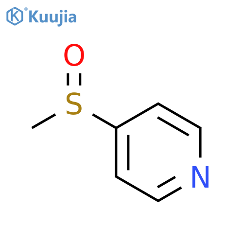 4-(METHYLSULFINYL) PYRIDINE structure