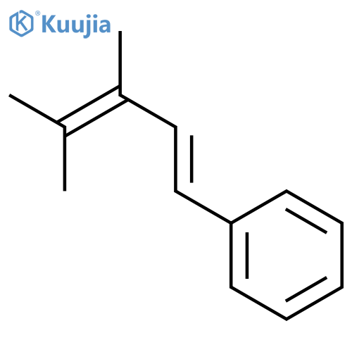 (3,4-Dimethylpenta-1,3-dien-1-yl)benzene structure