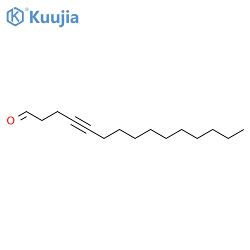 4-Pentadecynal structure