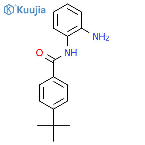 N-(2-aminophenyl)-4-tert-butylbenzamide structure
