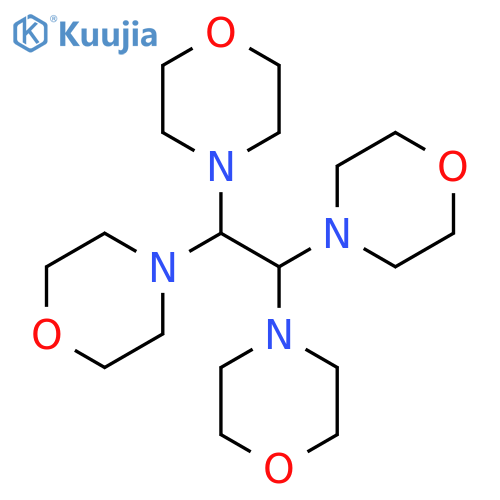 Morpholine, 4,4',4'',4'''-(1,2-ethanediylidene)tetrakis- (9CI) structure