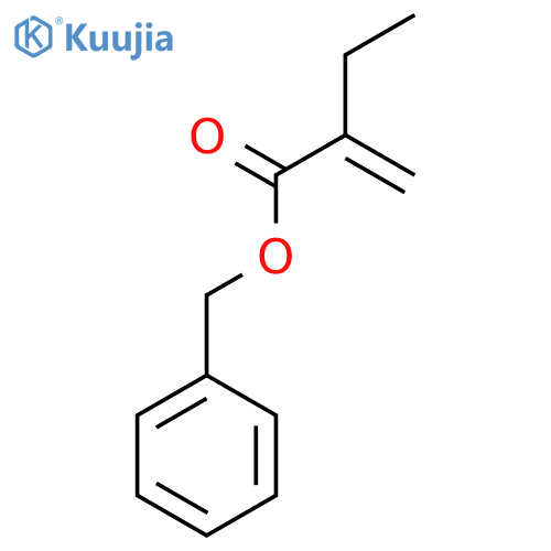 Benzyl 2-methylidenebutanoate structure