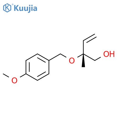 3-Buten-1-ol, 2-[(4-methoxyphenyl)methoxy]-2-methyl-, (2R)- structure