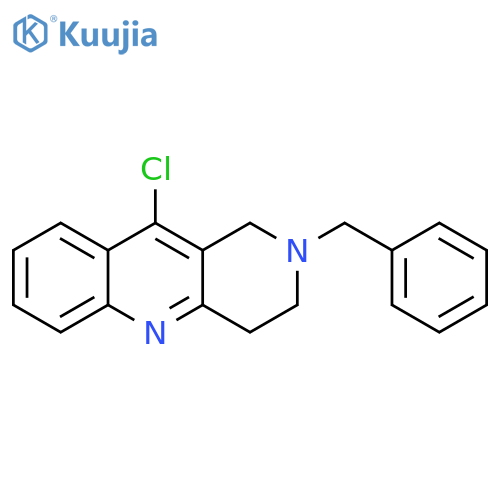 9-Chloro-2-benzyl-1,2,3,4-tetrahydro-2-azaacridine structure