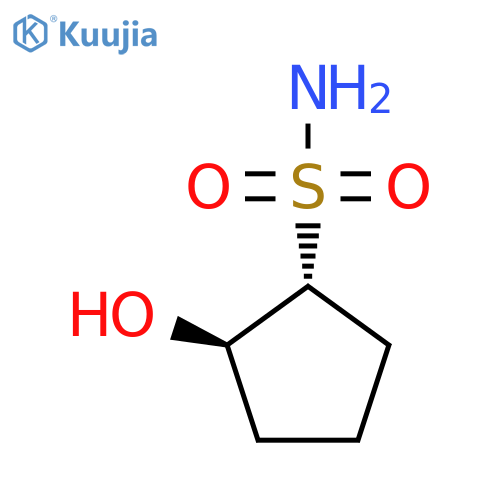 2-hydroxycyclopentane-1-sulfonamide structure