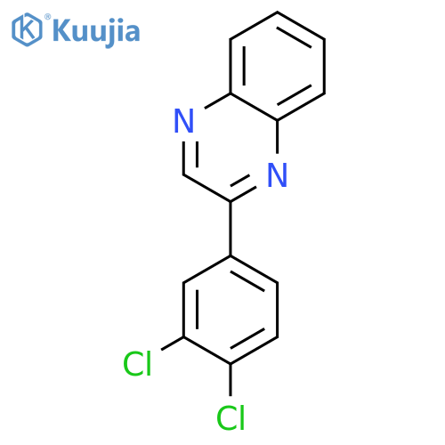 2-(3,4-Dichloro-phenyl)-quinoxaline structure