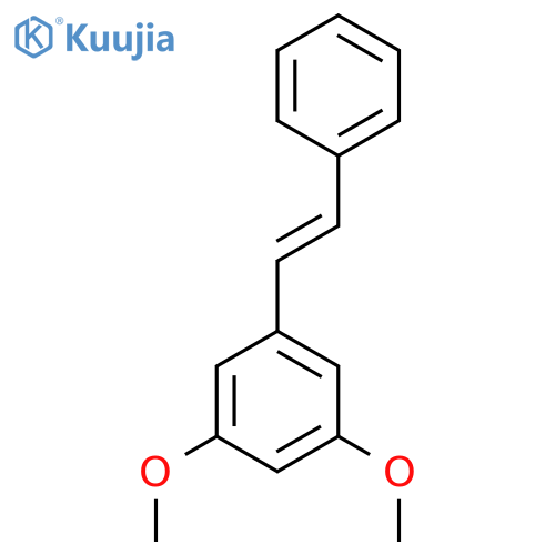 trans-3,5-Dimethoxystilbene structure