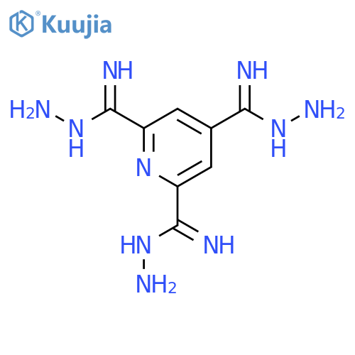 2,4,6-Pyridinetricarboximidic acid, trihydrazide structure