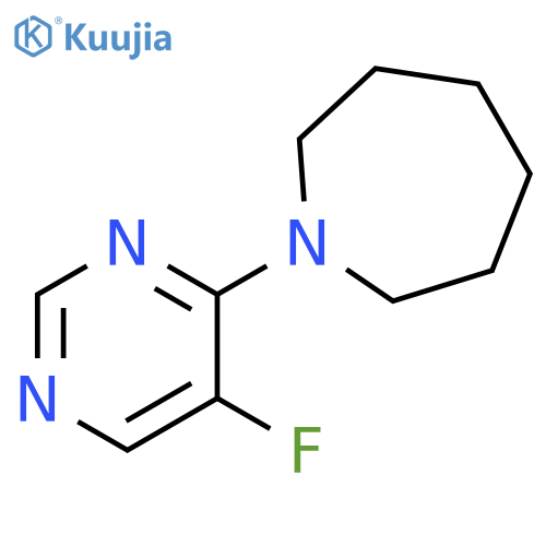 1-(5-fluoropyrimidin-4-yl)azepane structure