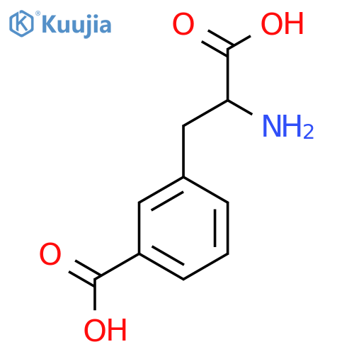 3-(2-Amino-2-carboxyethyl)benzoic acid structure