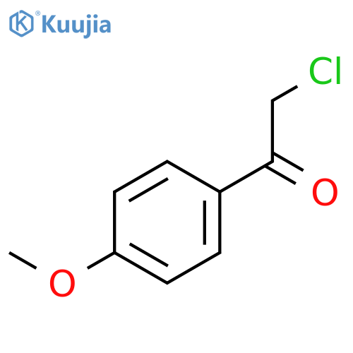 2-Chloro-1-(4-methoxyphenyl)ethanone structure