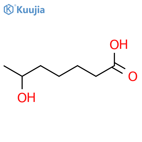 6-hydroxyheptanoic acid structure