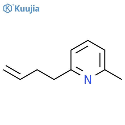 Pyridine,2-(3-buten-1-yl)-6-methyl- structure