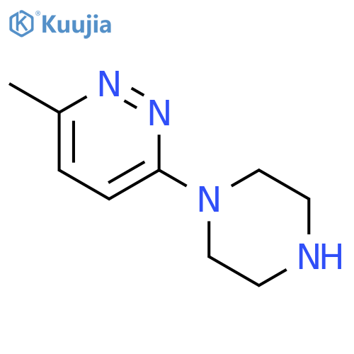3-methyl-6-(piperazin-1-yl)pyridazine structure