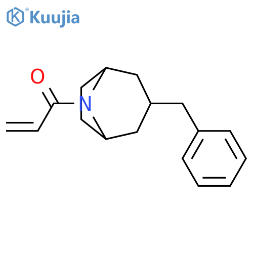 1-[3-(Phenylmethyl)-8-azabicyclo[3.2.1]oct-8-yl]-2-propen-1-one structure