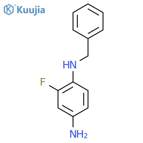 N1-Benzyl-2-fluoro-1,4-benzenediamine structure