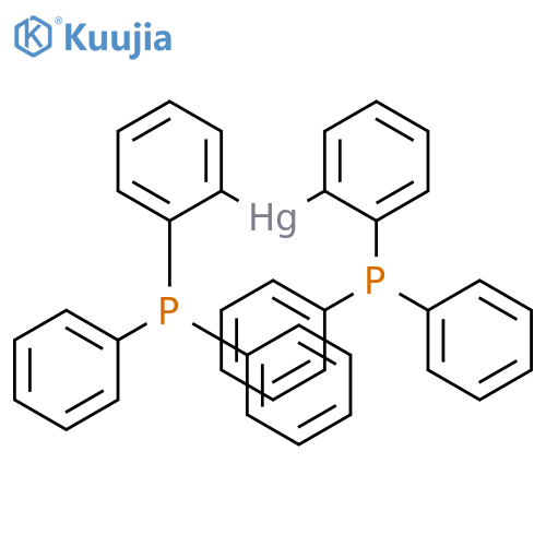 Mercury, bis[2-(diphenylphosphino)phenyl]- structure