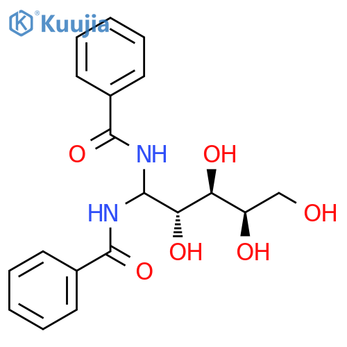Arabinitol,5,5-bis(benzoylamino)-5-deoxy- (9CI) structure
