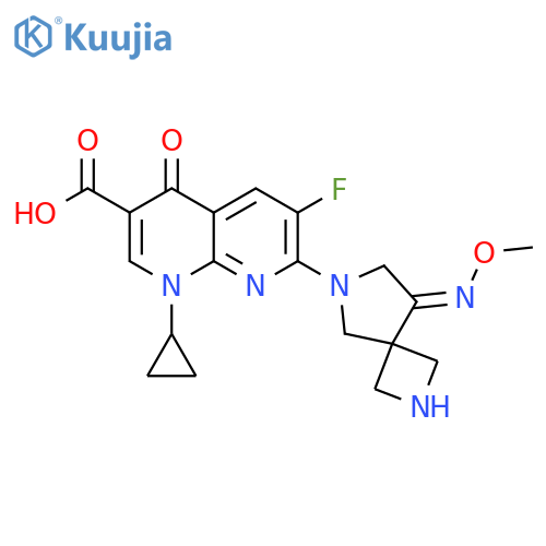 Zabofloxacin structure