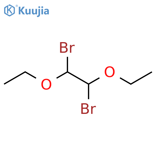 Ethane, 1,2-dibromo-1,2-diethoxy- structure