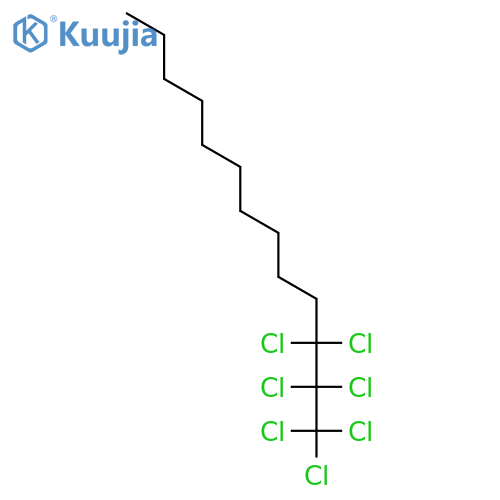 Tridecane, heptachloro- structure
