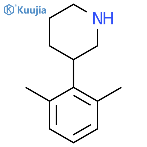 3-(2,6-dimethylphenyl)piperidine structure