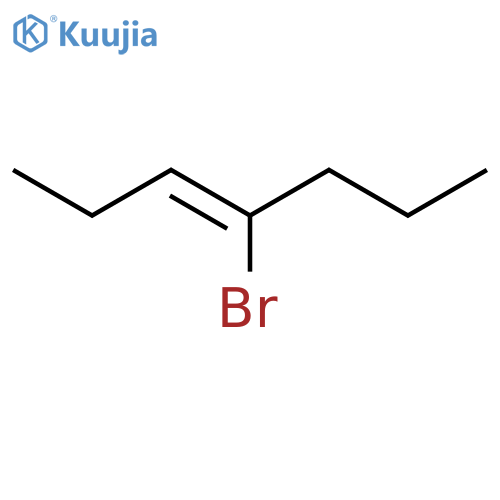 (Z)-4-Bromohept-3-ene structure
