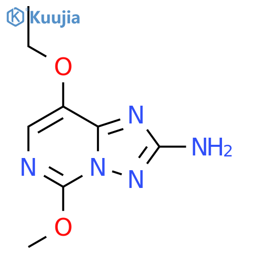 8-Ethoxy-5-methoxy-[1,2,4]triazolo[1,5-c]pyrimidin-2-amine structure