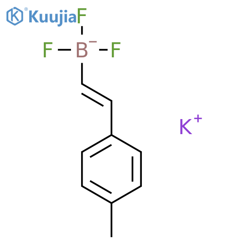 Potassium 4-methyl-beta-styryltrifluoroborate structure