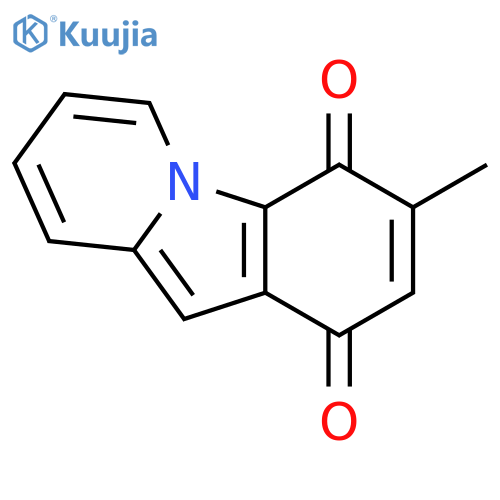 3-methyl-Pyrido[1,2-a]indole-1,4-dione structure