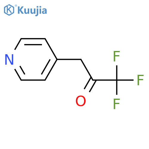 1,1,1-trifluoro-3-pyridin-4-yl-propan-2-one structure