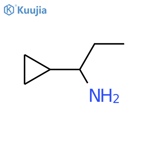 1-cyclopropylpropan-1-amine structure
