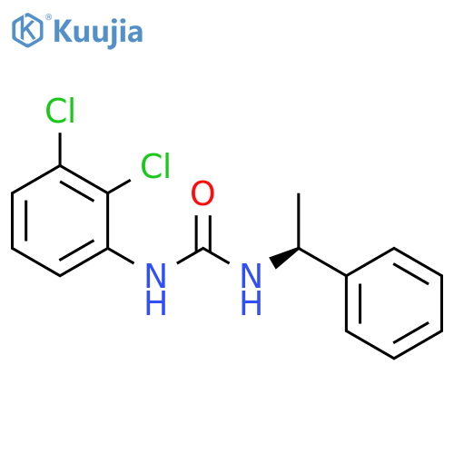 Urea, N-(2,3-dichlorophenyl)-N'-[(1S)-1-phenylethyl]- structure