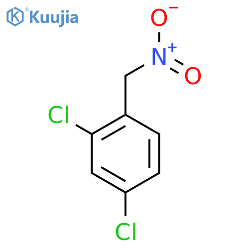 2,4-dichloro-1-(nitromethyl)benzene structure