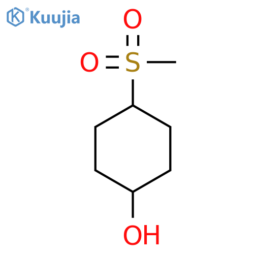 Cyclohexanol, 4-(methylsulfonyl)- structure