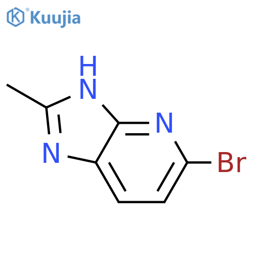 5-Bromo-2-methyl-3H-imidazo4,5-bpyridine structure