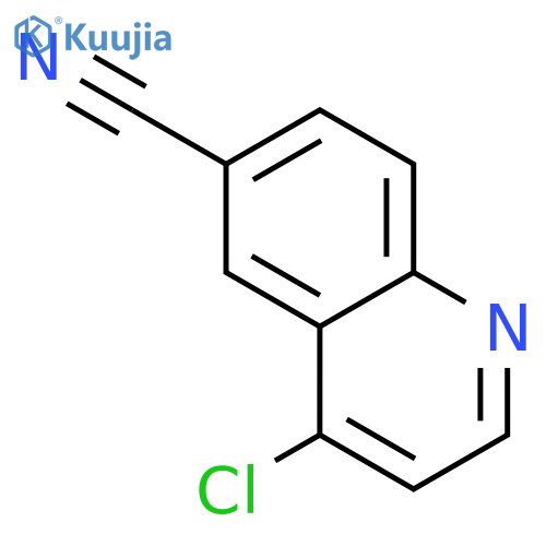 4-Chloroquinoline-6-carbonitrile structure
