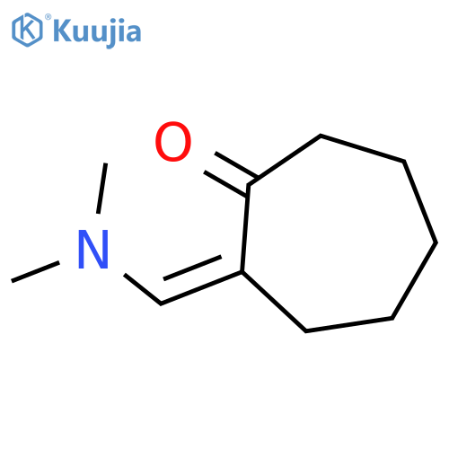 2-(dimethylamino)methylidenecycloheptan-1-one structure