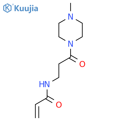 N-3-(4-methylpiperazin-1-yl)-3-oxopropylprop-2-enamide structure