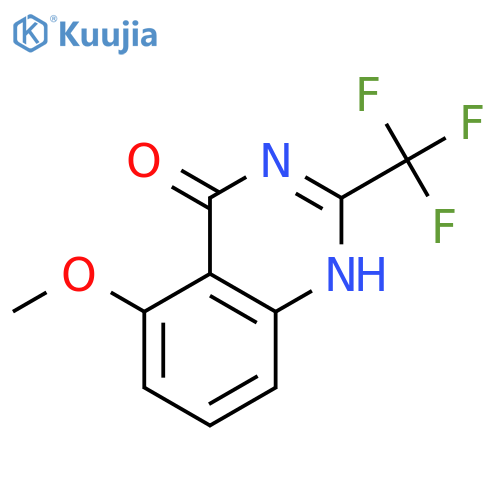 4(1H)-Quinazolinone, 5-methoxy-2-(trifluoromethyl)- structure